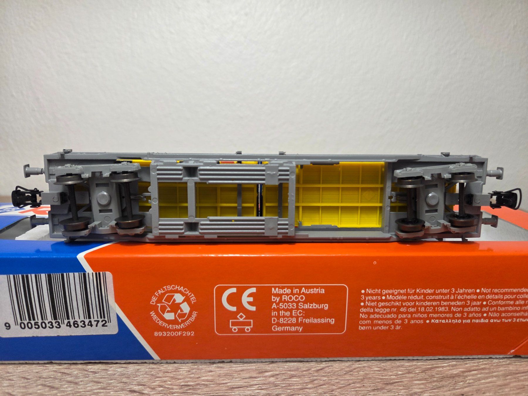 Roco Modelleisenbahnen: Roco 46347 Containerwagen Danzas SBB H0 – Neu und originalverpackt aus St-Aubin-Sauges von Lo_Go 4