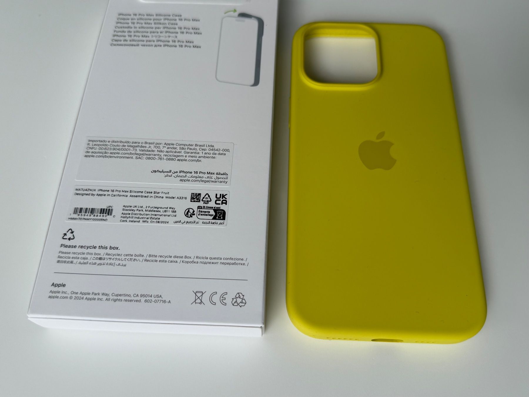 Apple Cover & Protezioni schermo: Original Apple iPhone 16 Pro Max Silikon Case Top Zustand! – Nuovo (secondo la descrizione) da Kriens venduto da Stoneground 3