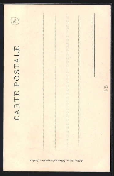 Cartoline postali: AK Saint-Gingolph, Ortspartie mit Bach – Usato da Berlin venduto da bartko-reher 1