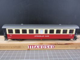 STL AB Plattformwagen B 242 rot-crème, ohne OVP, H0m