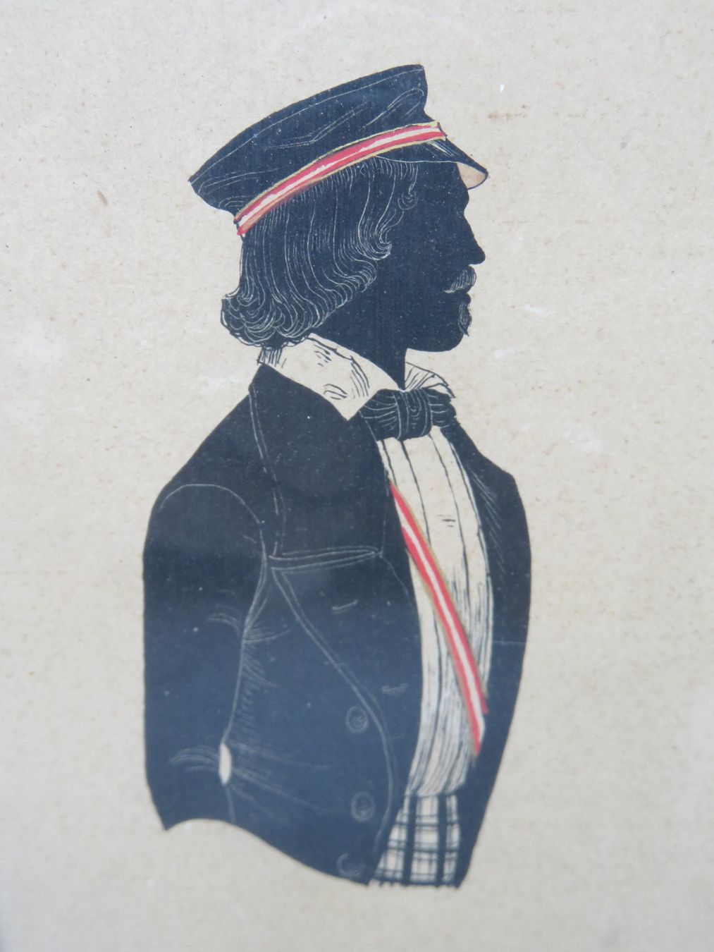 Poster & Bilder: STUDENTIKA SILHOUETTE UM 1850 – Gebraucht aus BERN von erassmusvonrotterdam 1
