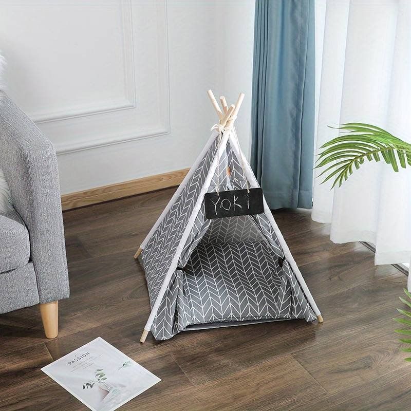 Liege- & Schlafplätze: Vorhang Hundehütte – Neu und originalverpackt aus Lopagno von CLep