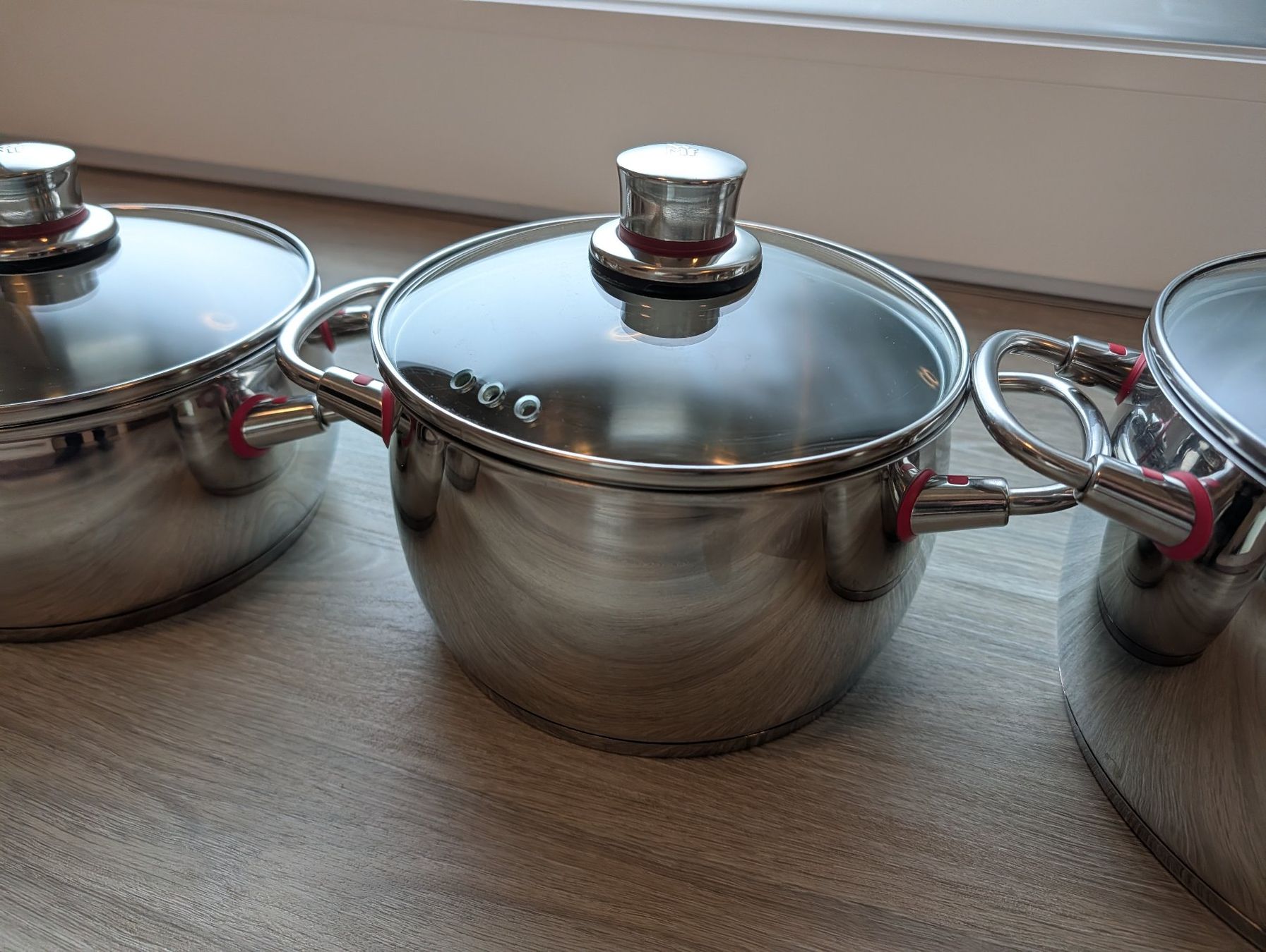 WMF Pentole: WMF Kochtopf Set 4-teilig mit Deckel, gebraucht – Usato da Wil ZH venduto da ahatius 2
