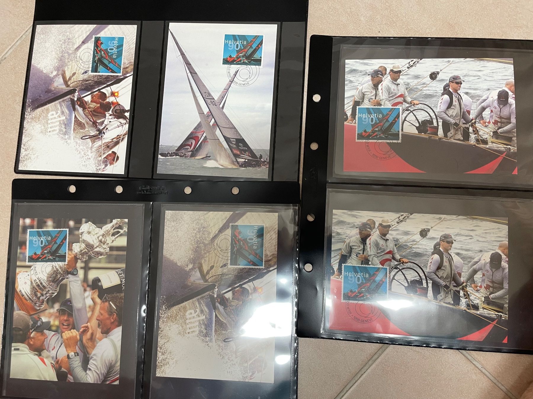 Tutti i francobolli: Cl. Alinghi, Piccard, Aviation, soigné. – Usato da Sonceboz-Sombeval venduto da Comment2 1