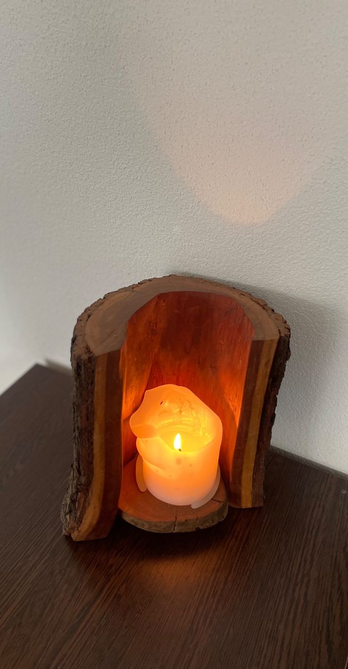 Kerzenständer: Kerzenständer – Gebraucht aus Brunnen von Holz-style 5