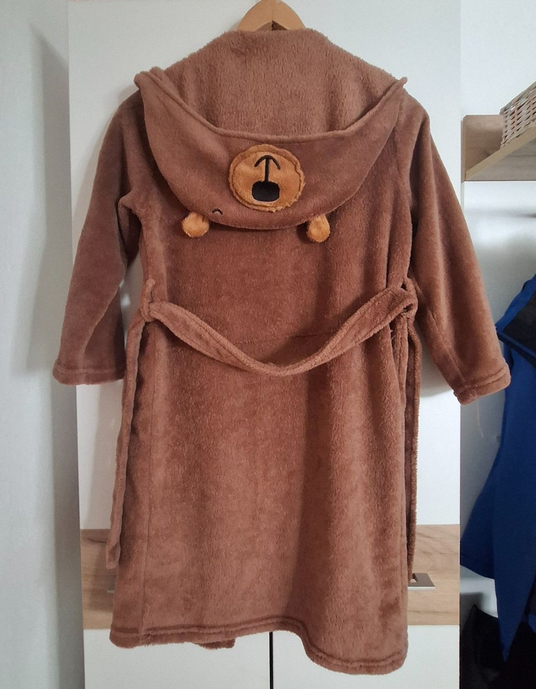 Accappatoi: Kinder Bademantel "Bär", braun, Gr. 122/128 – Usato da Sisseln AG venduto da Tropea4334