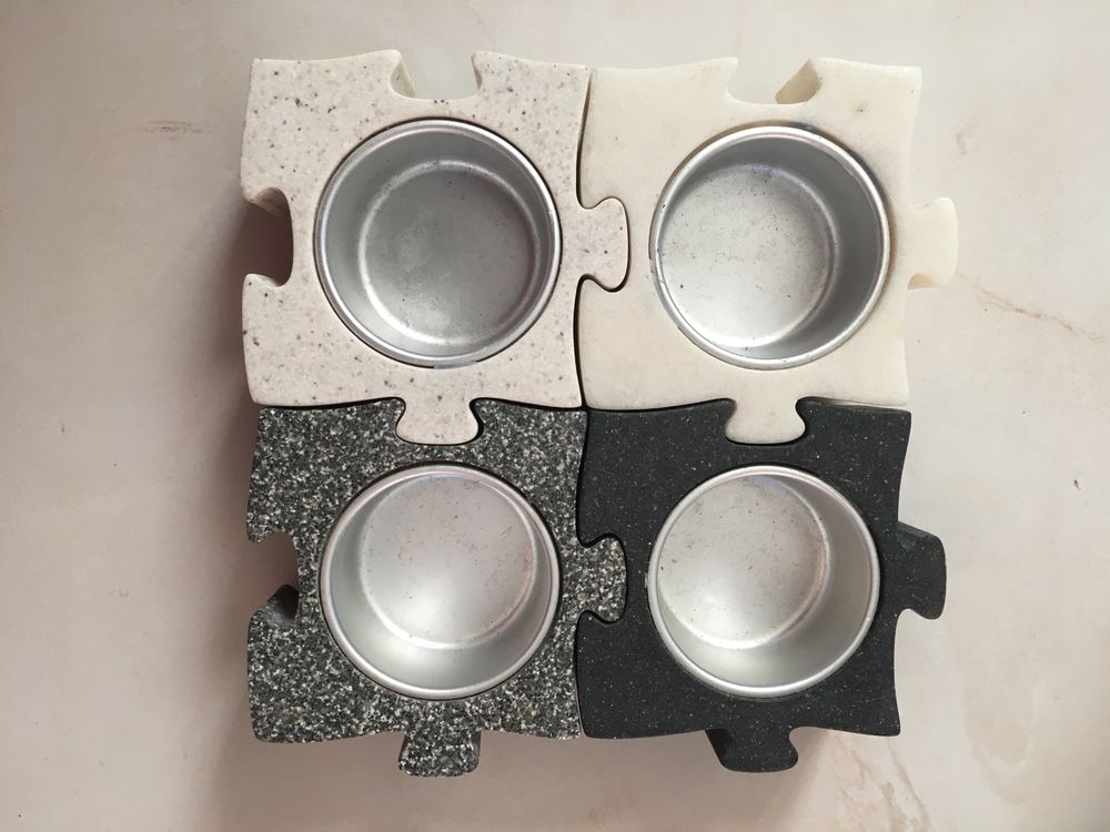 Porte bougie girafes - Partylite - Label Emmaüs