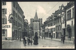 Basel, Brauerei Farnsburg in der Spalenv