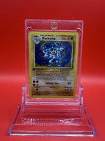 Pokemon Karte Machamp 1. Edition Basis Set Holo gebraucht