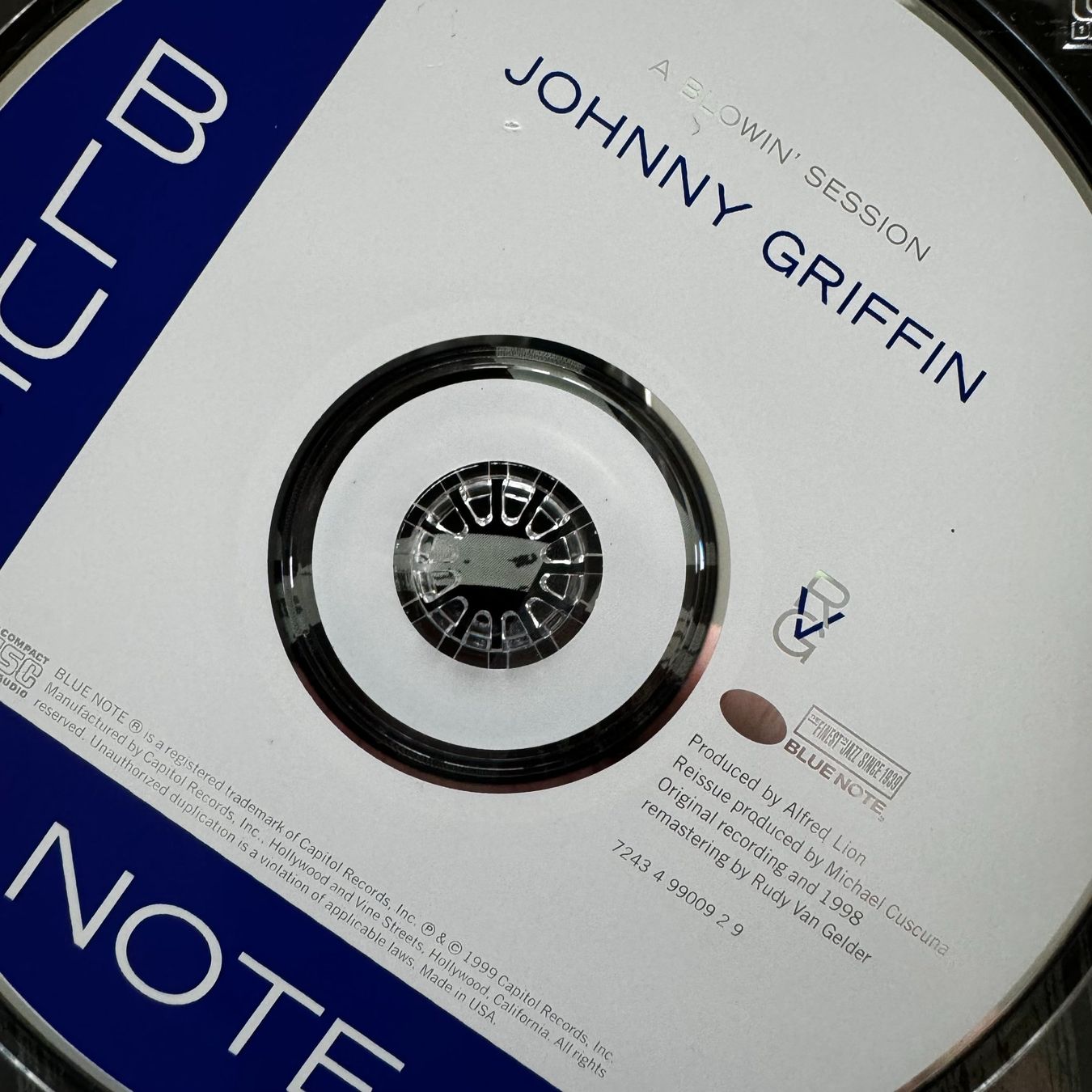 CD: Johnny Griffin: A Blowin' Session (CD Blue Note) 1957 – Usato da Zug venduto da Mirare9 2