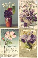 4 AK - Blumen