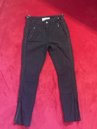 Zadig & Voltaire Damen Hose, Schwarz, Grösse 38 Top!