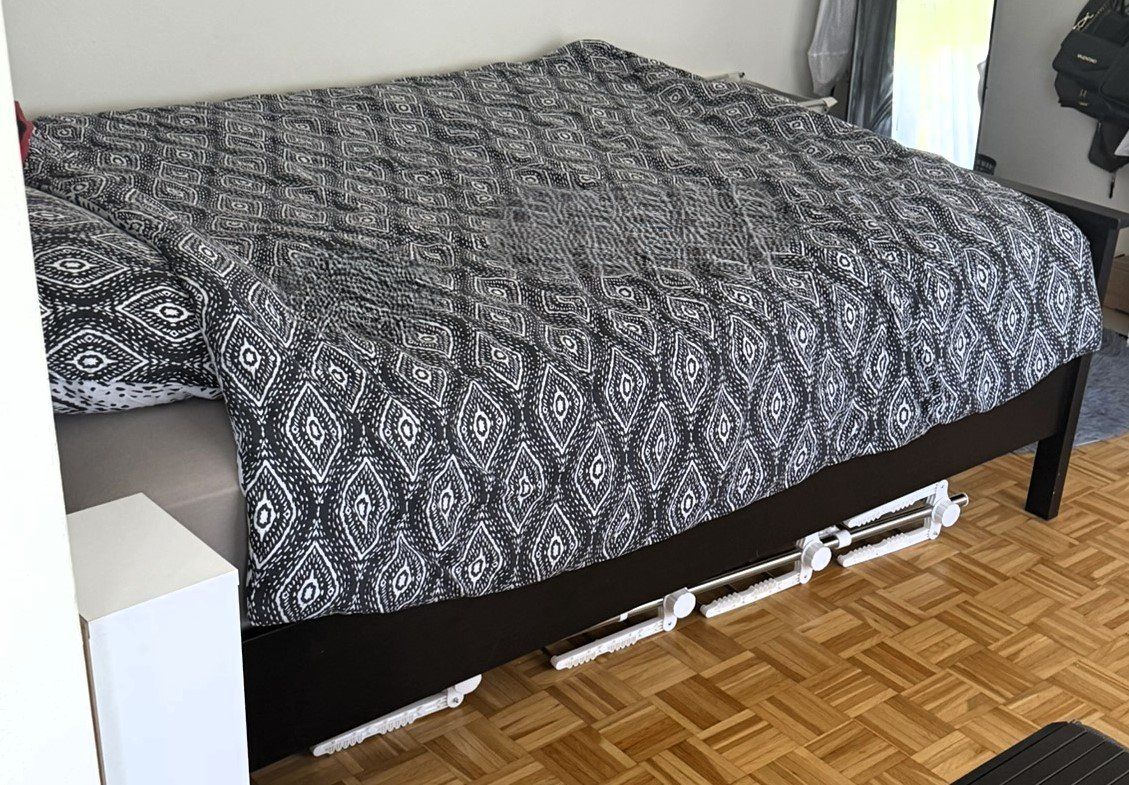 Ikea Letti: Bettgestell 170x210 schwarz – Usato da Dietikon venduto da mik_xd8j 1
