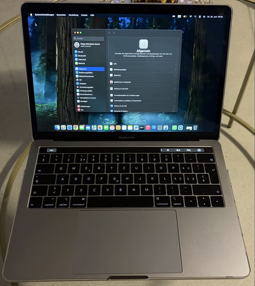 Apple Notebook: MacBook Pro 13 (2019)  – Usato da Bern venduto da Diego-maradona 3