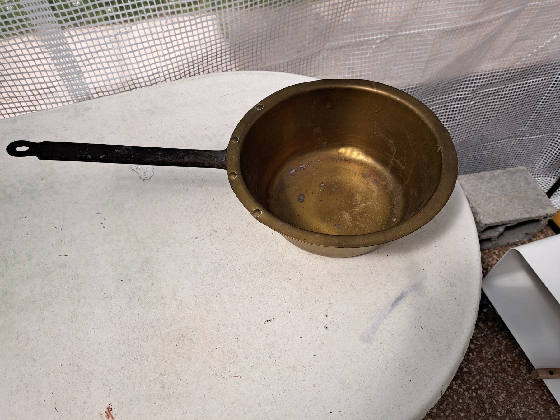 Pentole: Casserole cuivre avec manche – Usato da Carouge GE venduto da man_255v 1