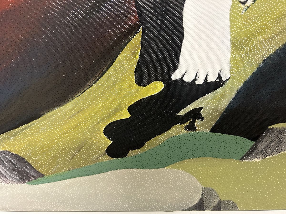 Dipinti: Ölgemälde, Gemälde, Original von Freddy Gerber – Usato da Glarus venduto da KunstWerkEr-LS87 3