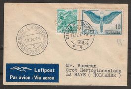 1939  : Rundflug Nr. 39.3.d - nach la Haye, KP 170.--