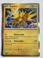 Pokémon Karte Zapdos Basis 065/167 Guter Zustand