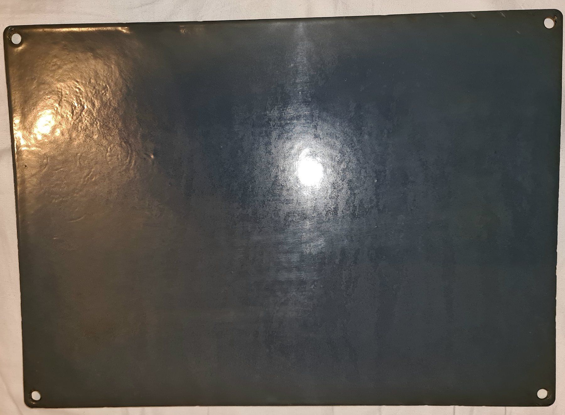 Insegne: Ne pas toucher / danger de mort / plaque en émail. – Usato da Cortaillod venduto da signep 1