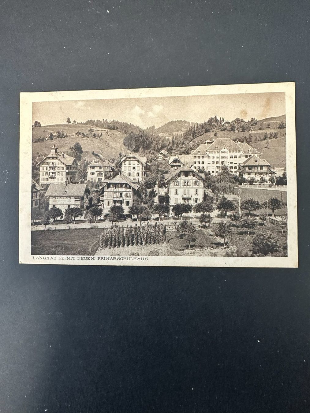 Ansichtskarten: Ansichtskarte Langnau i.E. – Gebraucht aus Lyssach von Zsag