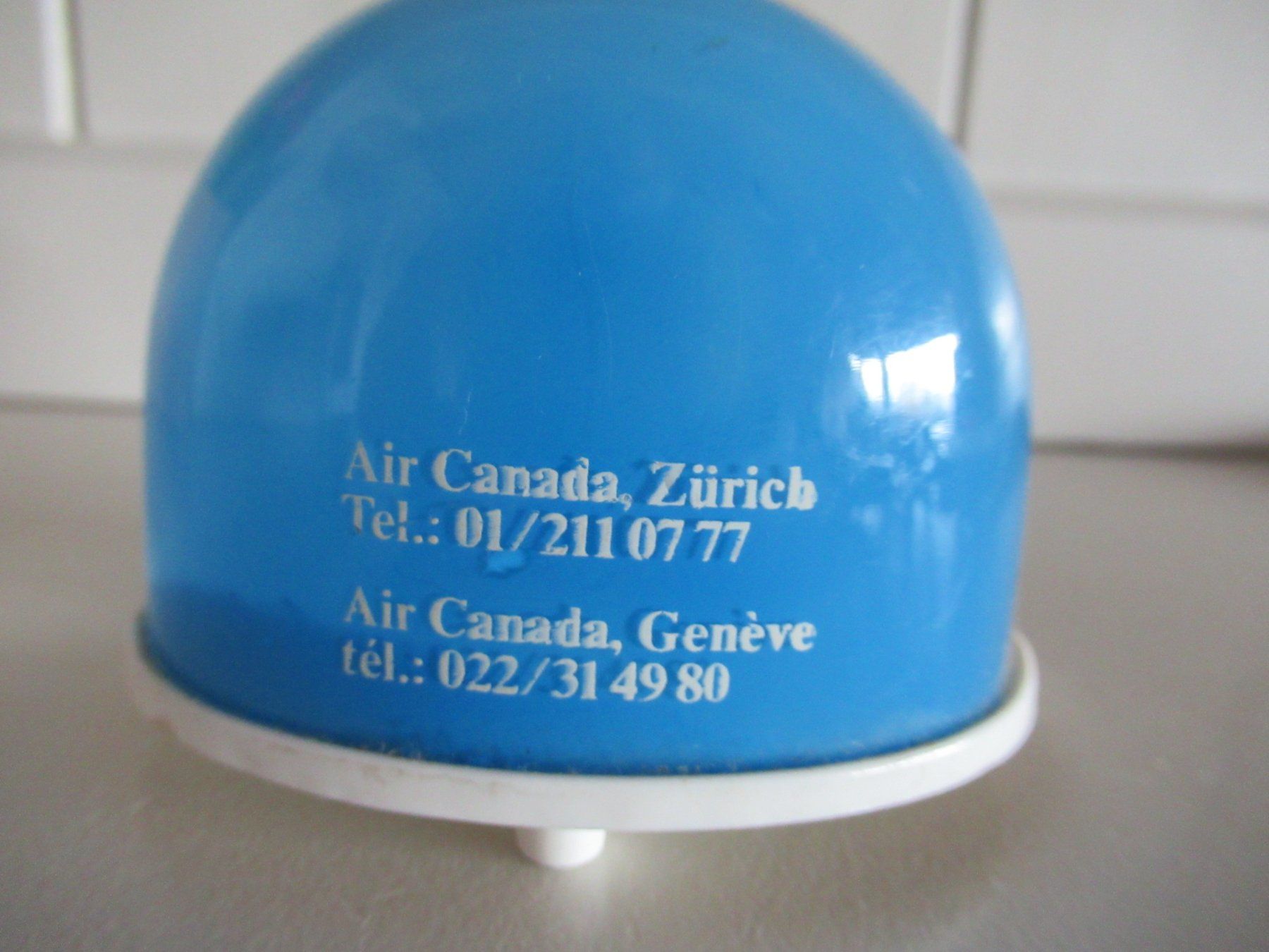 Statuette: Air Canada  Alt Selten Schneekugel – Usato da Trimbach venduto da donlyn 5