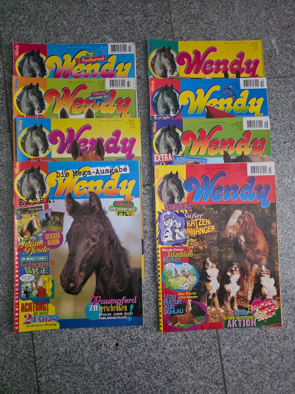 Fumetti: Wendy Comic Hefte/ Pferde Zeitschriften von 1997 – Usato da Tägerschen venduto da mamirockt