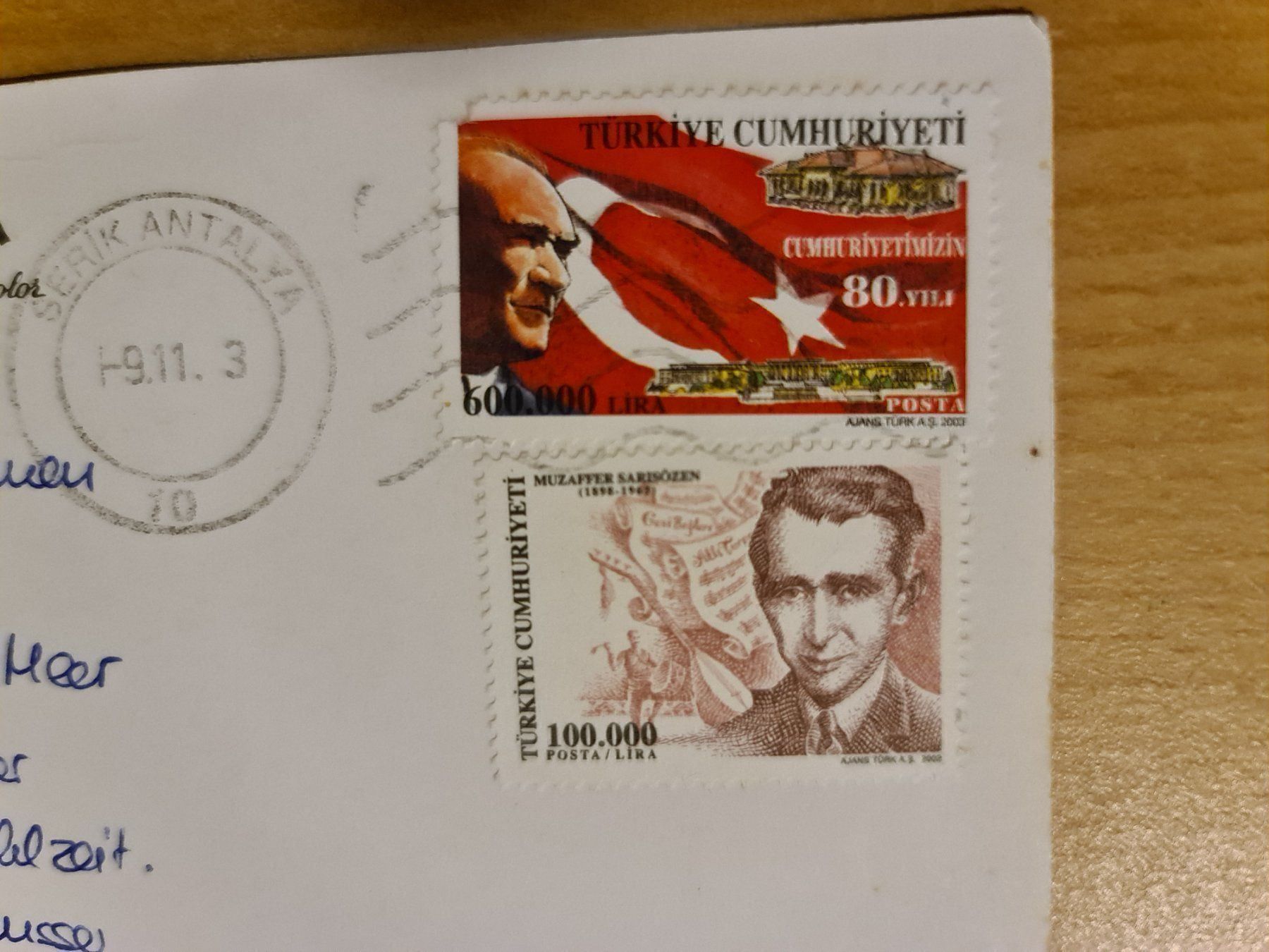 Cartoline postali: Ansichtskarte Kadriye Belek Türkei – Usato da Dintikon venduto da Vexi 1