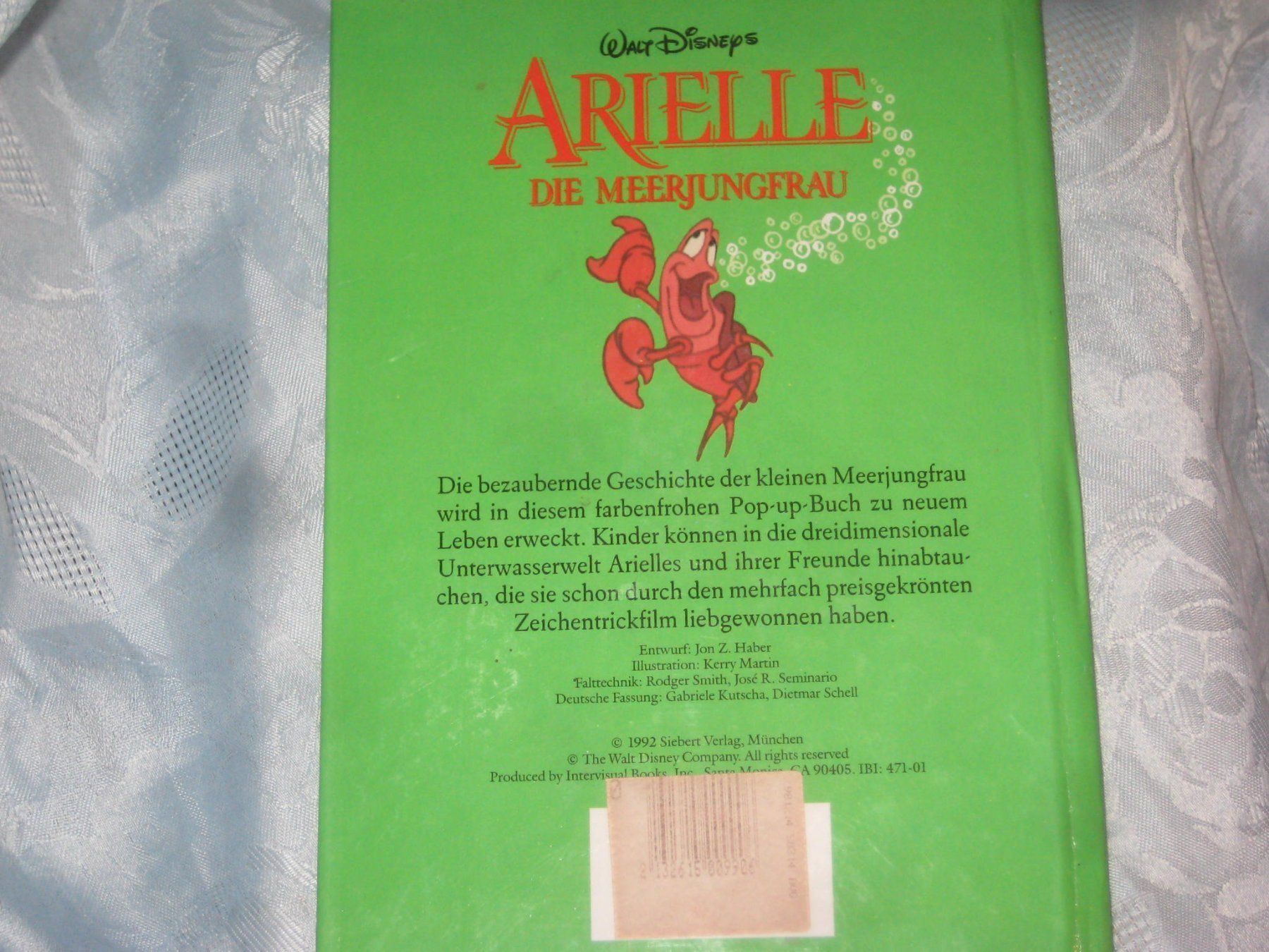 Bücher: ARIEL  DIE MEERJUNGFRAU – Gebraucht aus Uster von flocke1 3