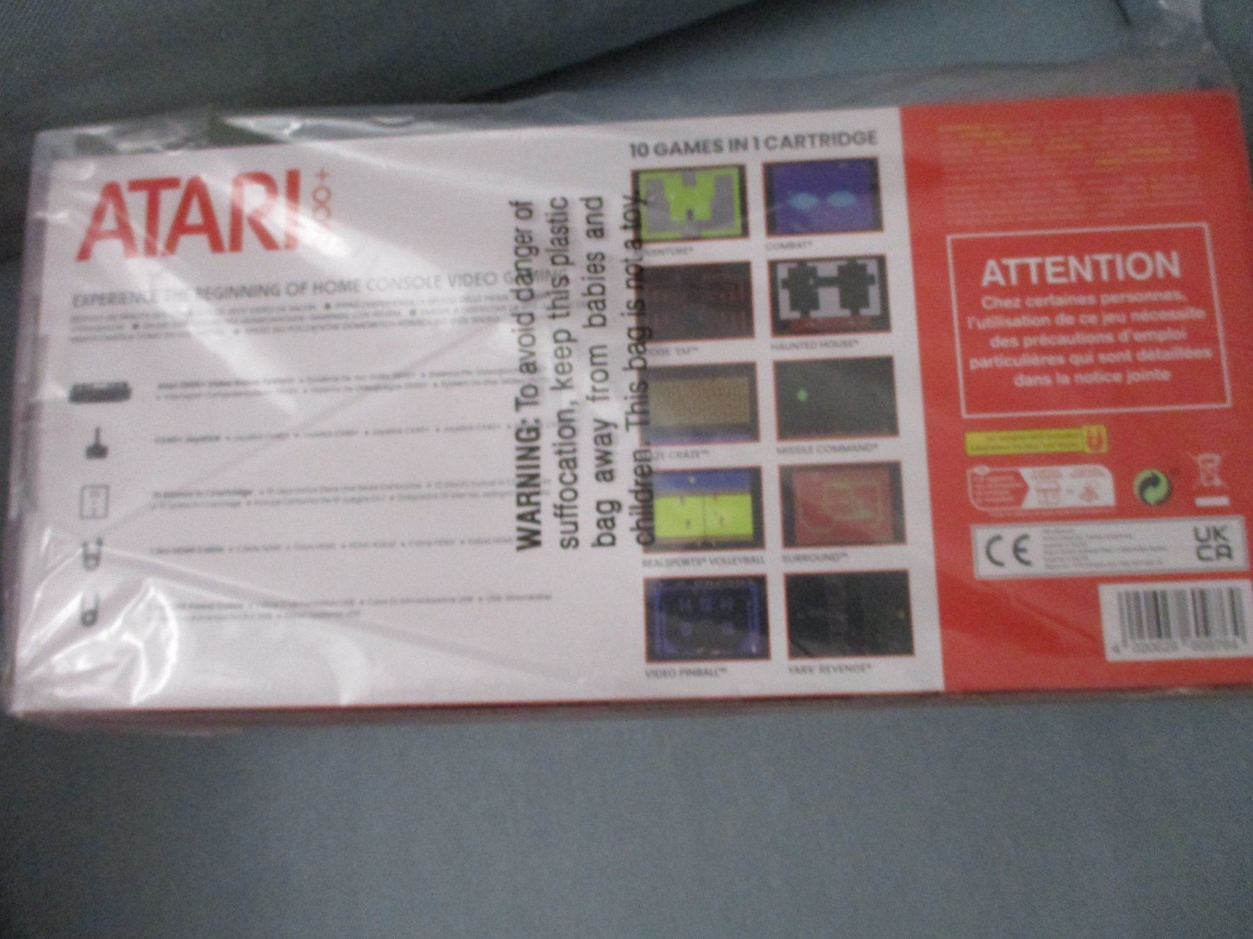Atari Console: ATARI 2600+ plus 10 Game Cartridge – Nuovo e nell'imballaggio originale da Liestal venduto da Disc-Point 2