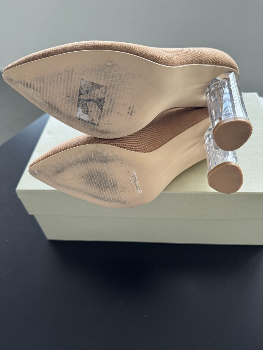 Scarpe da donna: Stiefeletten mit durchsichtigem Absatz, Gr. 39 – Nuovo (secondo la descrizione) da Zürich venduto da Jen10 6