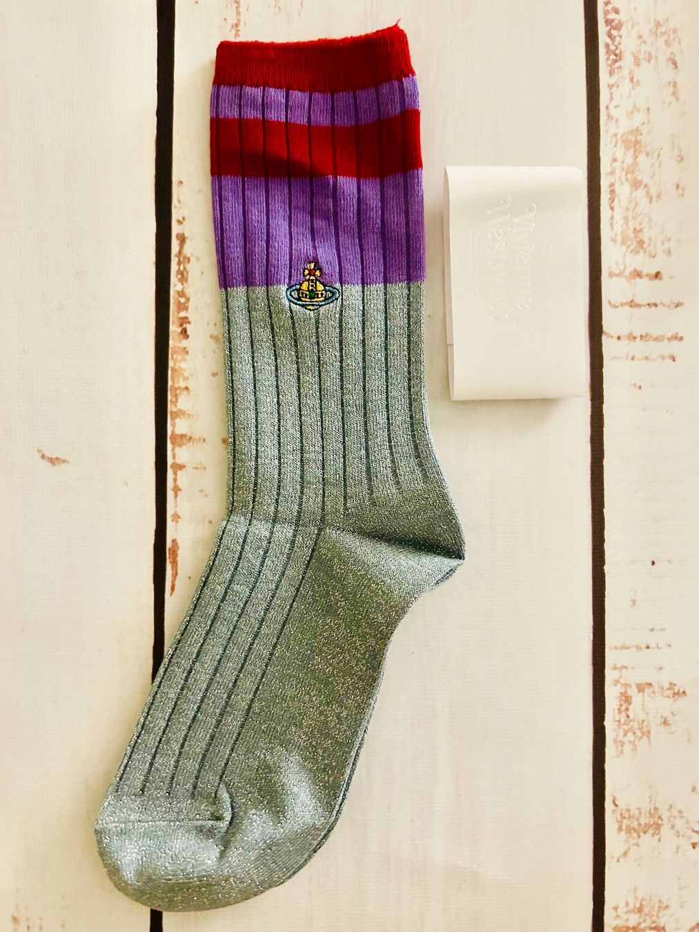 Calze: Socks with lurex Vivienne Westwood – Usato da Zürich venduto da Ferienan 1