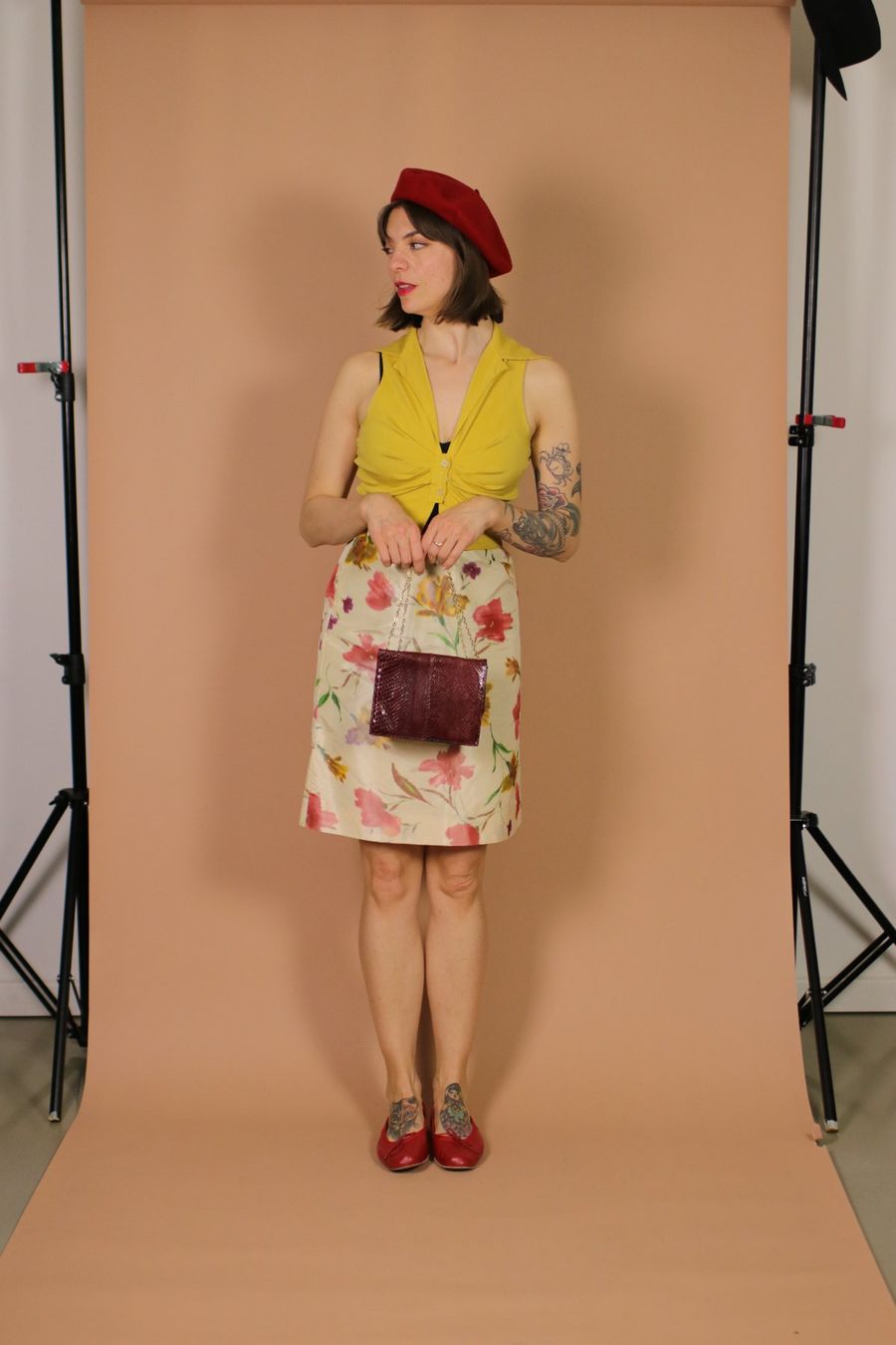 Borse da donna: Vintage 1950s red python purse/bag – Usato da Hombrechtikon venduto da BAZ-Vintage 1