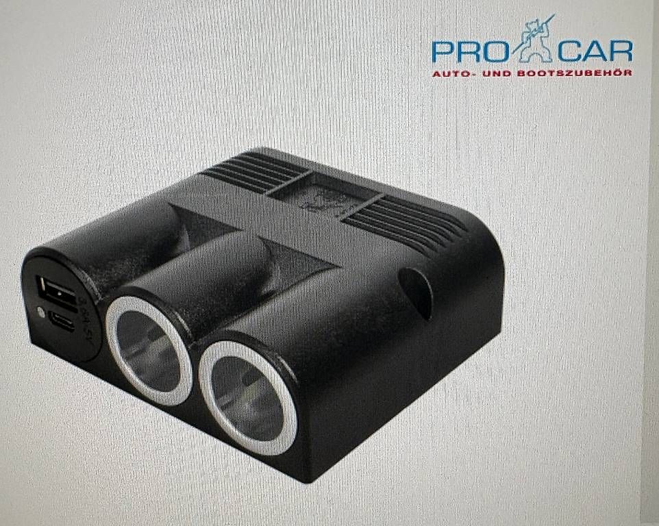 Stecker: Pro Car Aufbaudreifachsteckdose 12-24 Volt – Neu und originalverpackt aus Rickenbach ZH von wulu09