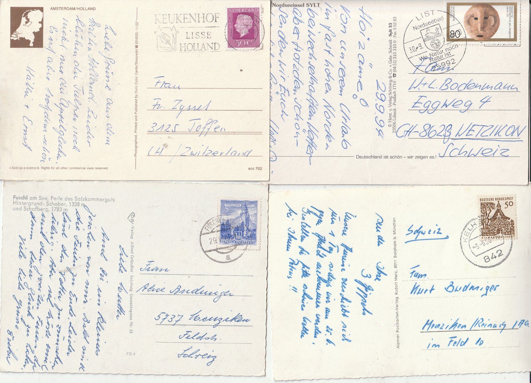 Cartes postales: 20 Karten Weltweit – D'occasion à Lumbrein par made02 5
