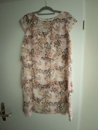 Sommerkleid Gr. 36/38, Blumenmuster, leicht, top Zustand