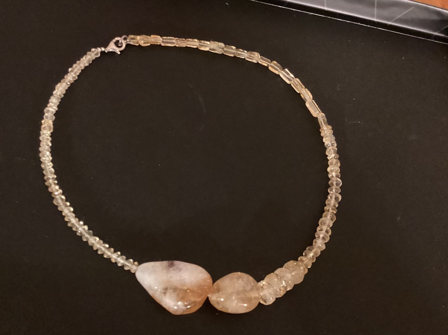 Catenine: Collier pierre citrine – Usato da fribourg venduto da iris18 5