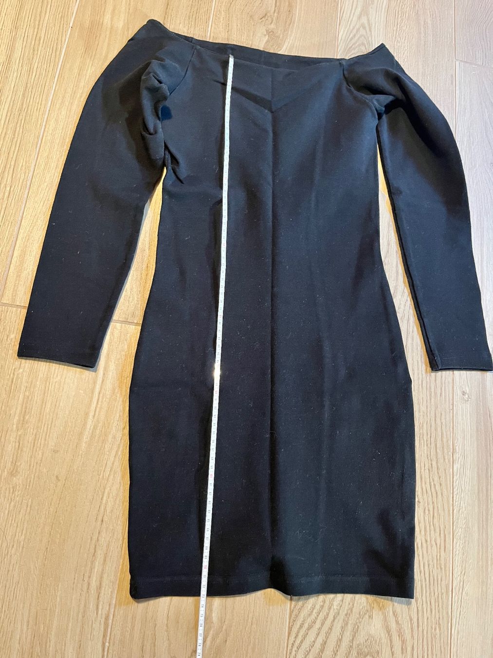 Vestiti: schwarzes schulterfreies Stretch-Kleid, Grösse S – Usato da Lugano venduto da sweetyd84 1