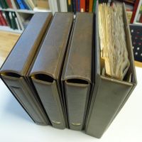 4 ALBEN, günstig und Neuwertig mit 350 BRIEFEN, preiswert !