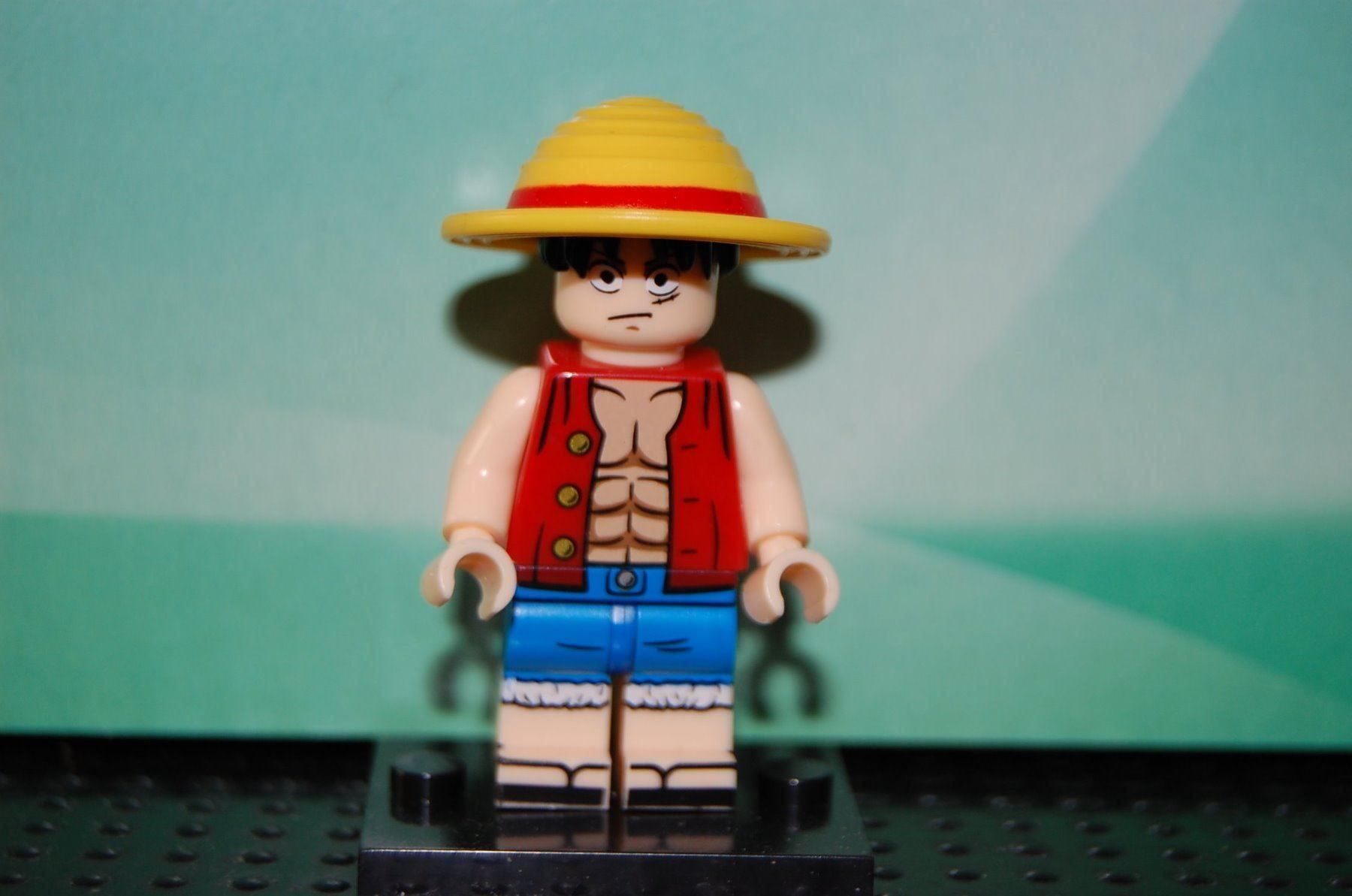 Baukästen: One Piece Minifigur Monkey D. Ruffy Version 1 – Gebraucht aus Basel von Don-Angel