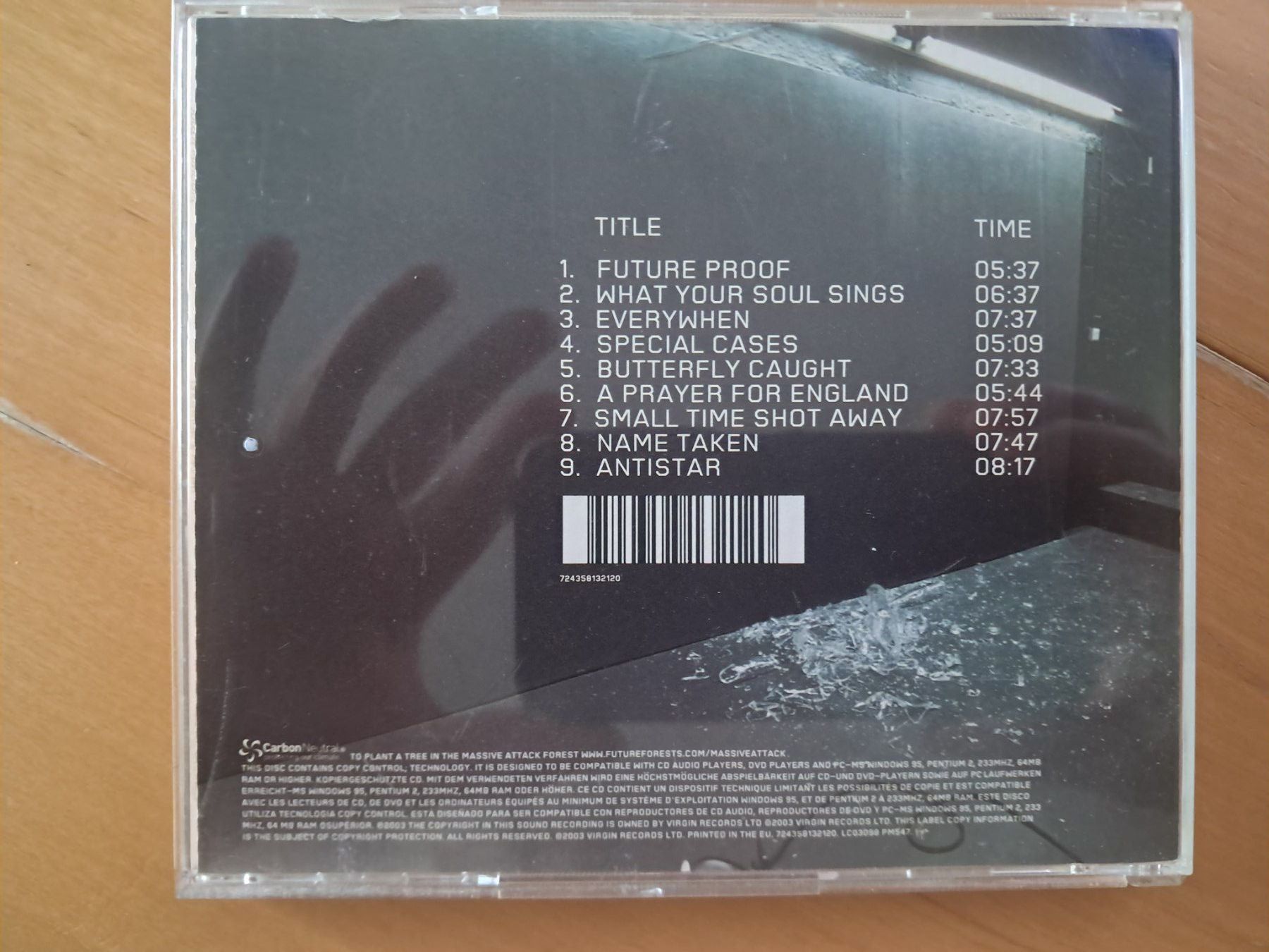 CDs: Massive Attack – 100th Window (CD, 2003) – Gebraucht aus Zürich von Oi_love_Oilas81 2