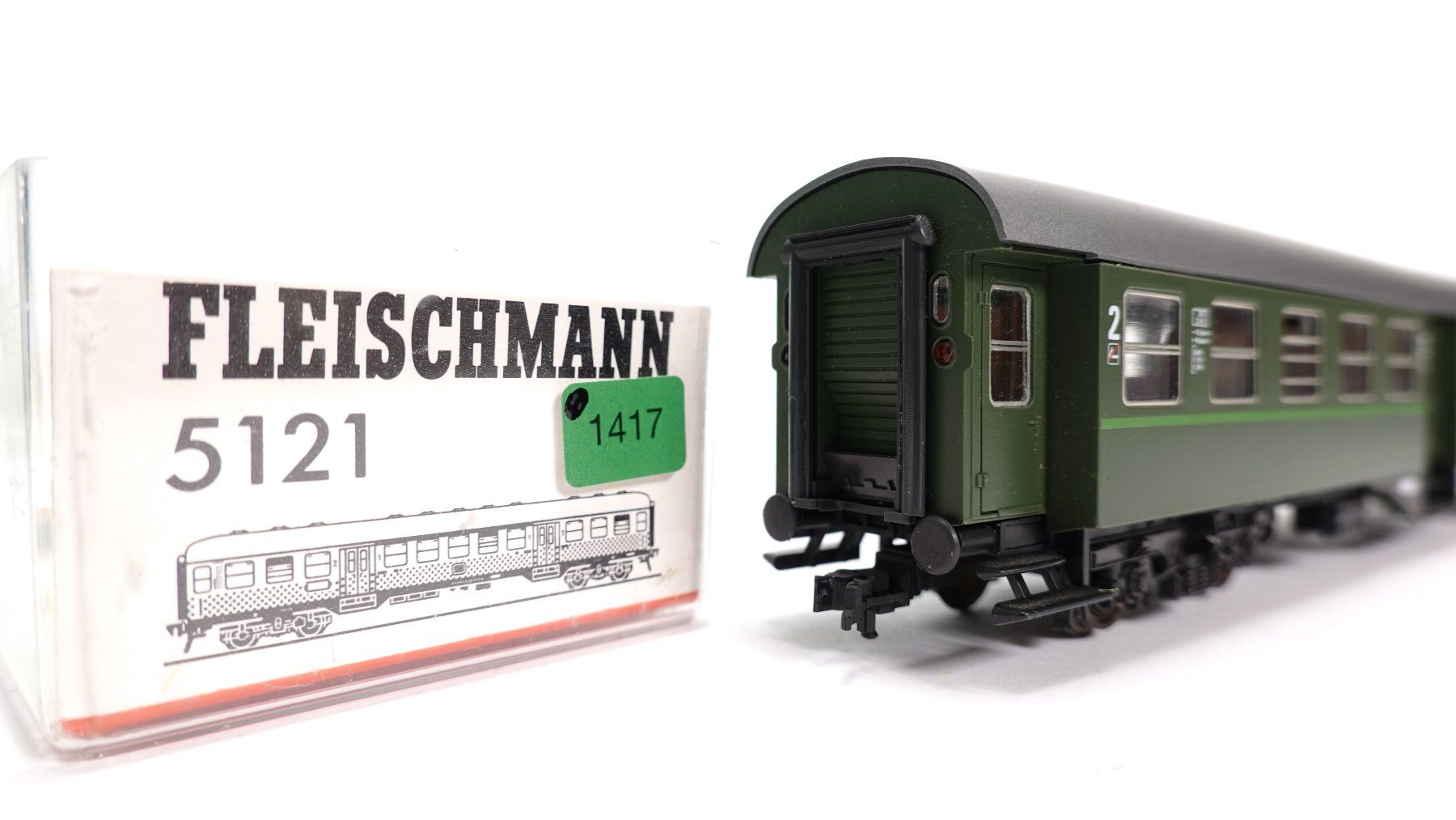 Roco Modelleisenbahnen: e70 Roco DB Mitteleinstieg Wagen 2 Kl. Bastelware | 1417 – Gebraucht aus Thun von evinka_gmbh