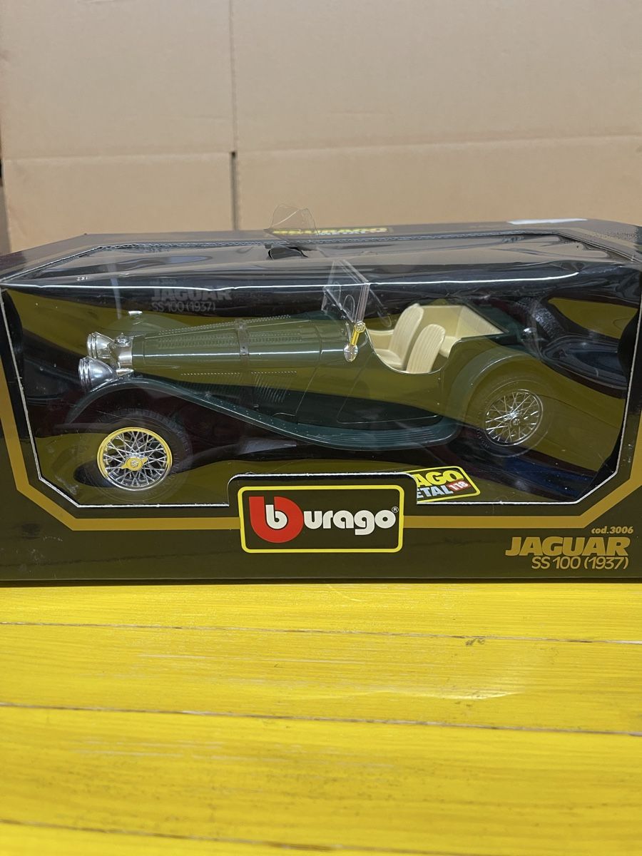 Bburago Modellini d'auto: Jaguar SS 100  1937  1:18   Burago – Nuovo (secondo la descrizione) da Nänikon venduto da R_rota