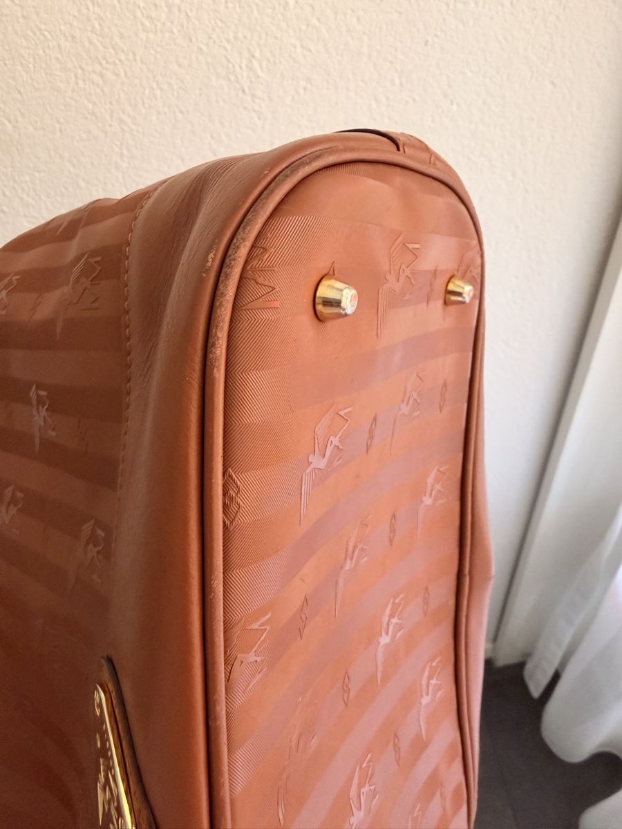 Borse da donna: Maison Mollerus Beuteltasche Leder cognac Farbe – Usato da Bern venduto da IlaCo 3