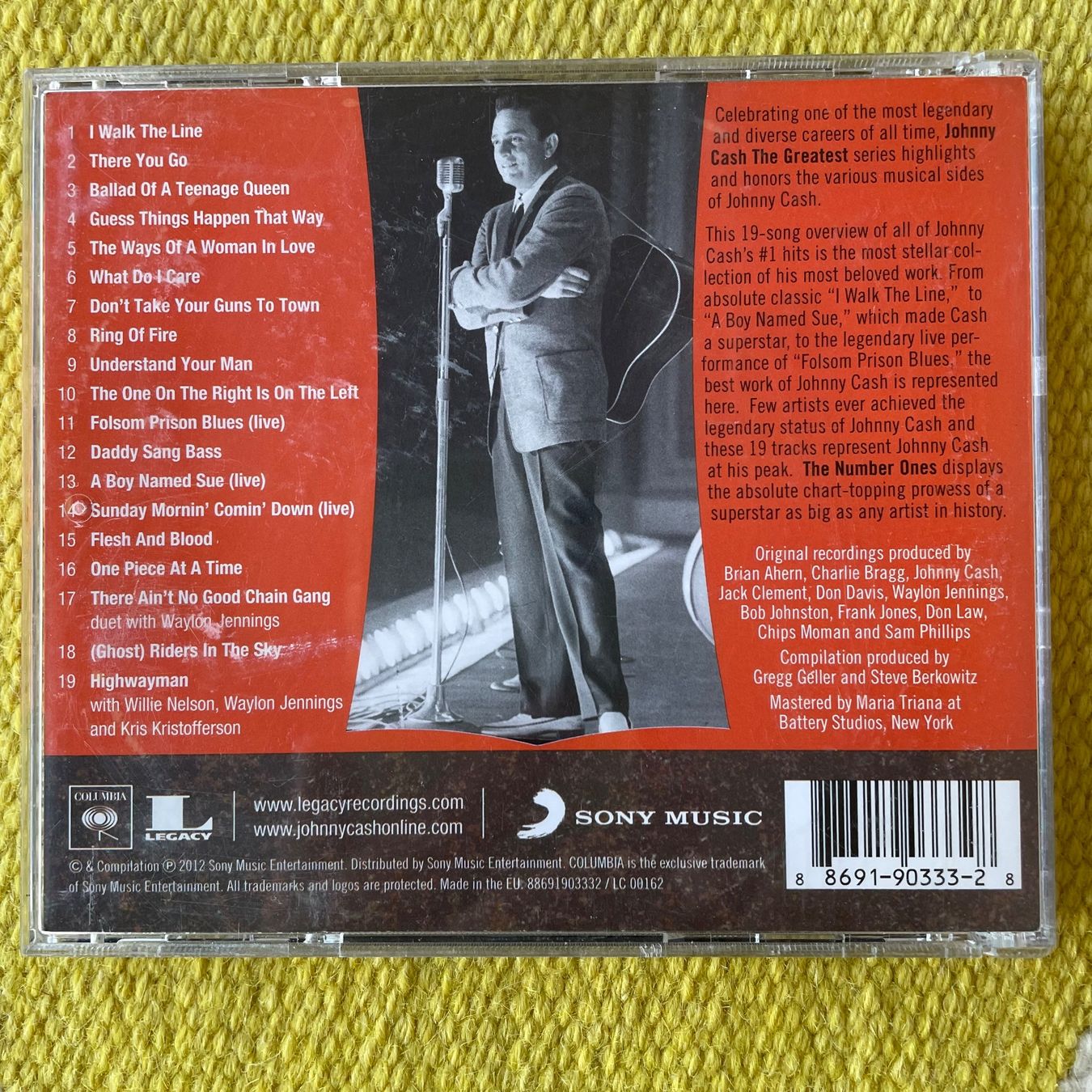 CD: JOHNNY CASH-THE GREATEST – Usato da Rorschacherberg venduto da CD-Roli 1