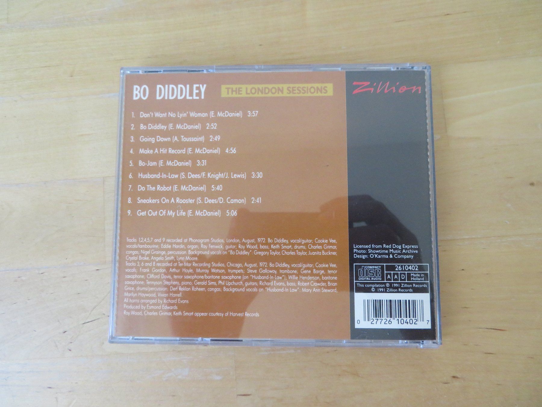 CDs: BO DIDDLEY "The London Sessions" – Gebraucht aus zürich von Goldimmund 2