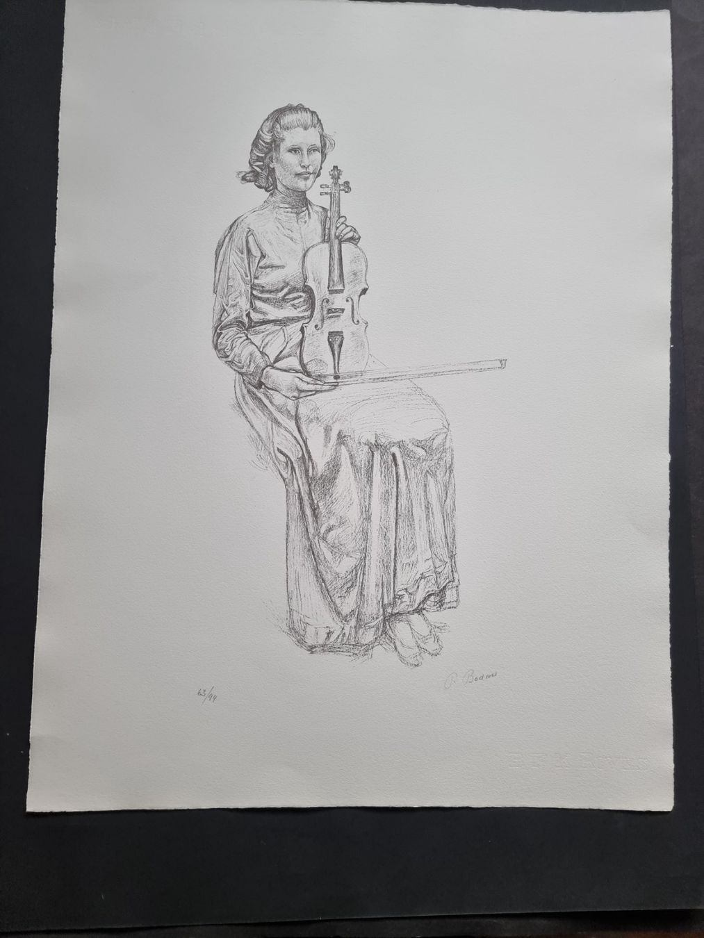 Grafica & Litografie: PAUL BODMER LITHOGRPHIE SIGNIERT NUMMERIERT – Usato da Gersau venduto da kunst-online 2