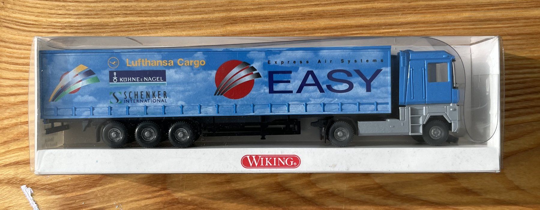 Wiking Modellini d'auto: Wiking Semi remorque Renault Easy 1/87 – Nuovo e nell'imballaggio originale da SION venduto da Patrick1950