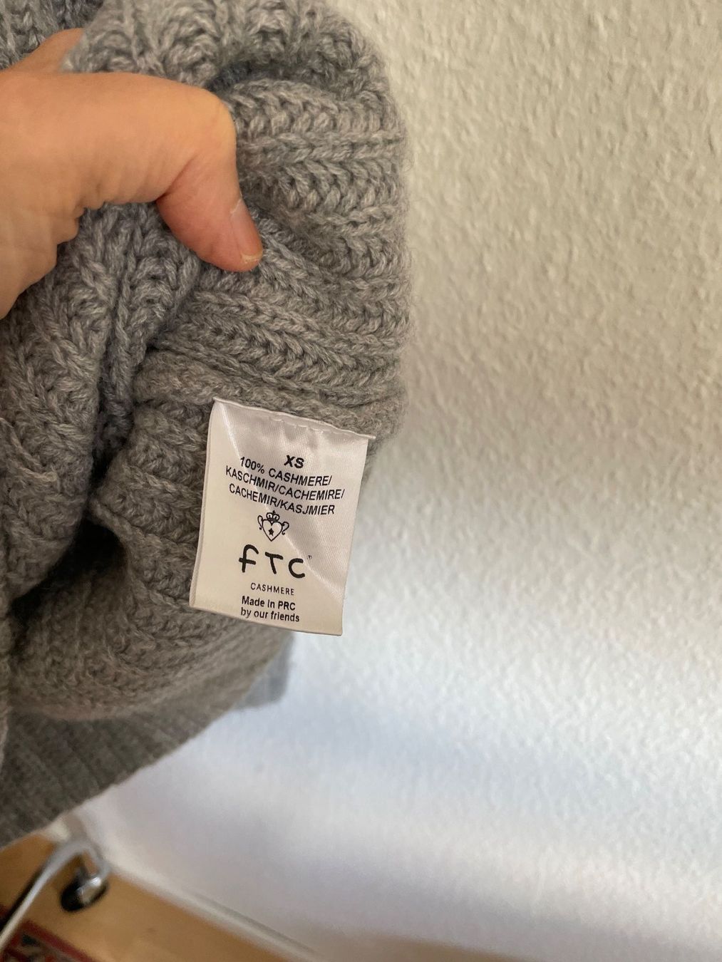FTC Maglioni & Felpe: FTC Kaschmirpullover / Gr. XS – Nuovo (secondo la descrizione) da Wettingen venduto da sonn5 4