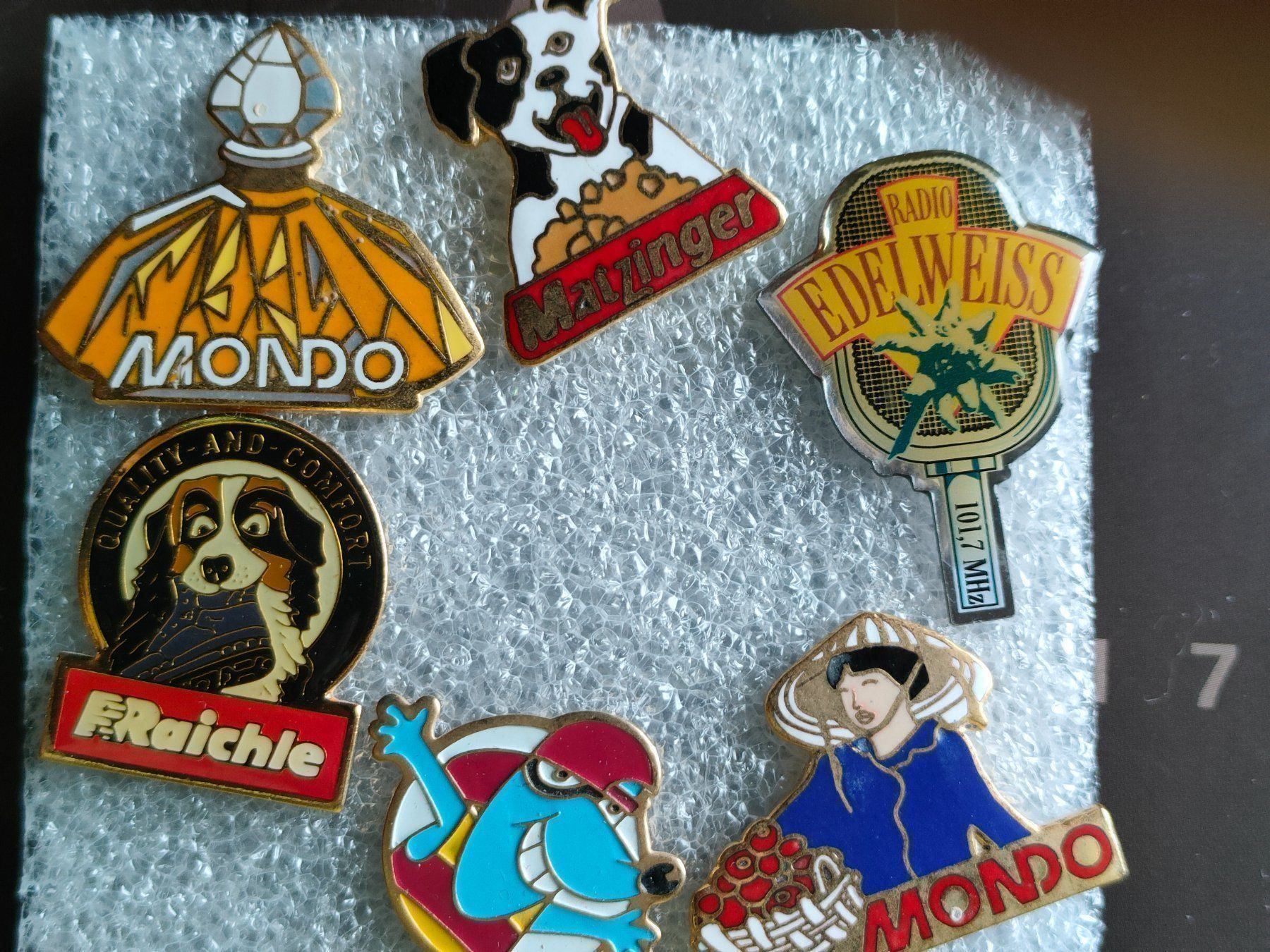 Plaketten & Abzeichen: Pin/Matzinger/Raichle/Mondo – Gebraucht aus Brugg AG von Mashaba