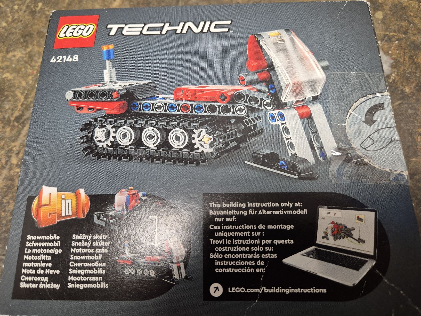 Lego Kit di costruzioni: Lego Technic 2in1 Pistenraupe – Usato da Wetzikon ZH venduto da Hitsch0 1